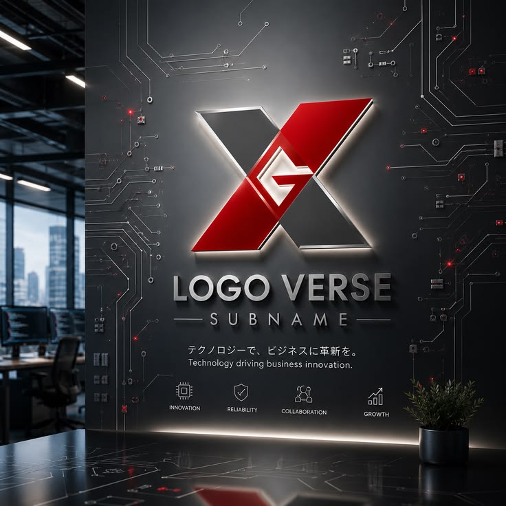 Logo Maker Application in Digital Media and UI