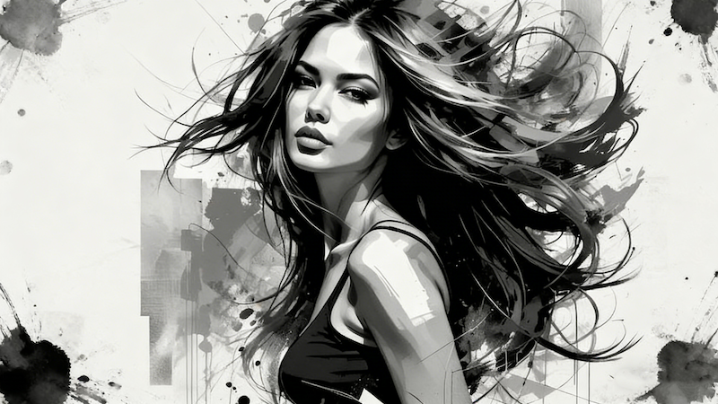 Portrait Ink Art