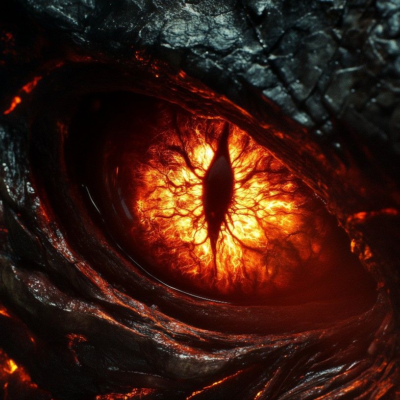 Icy Dragon Eyes