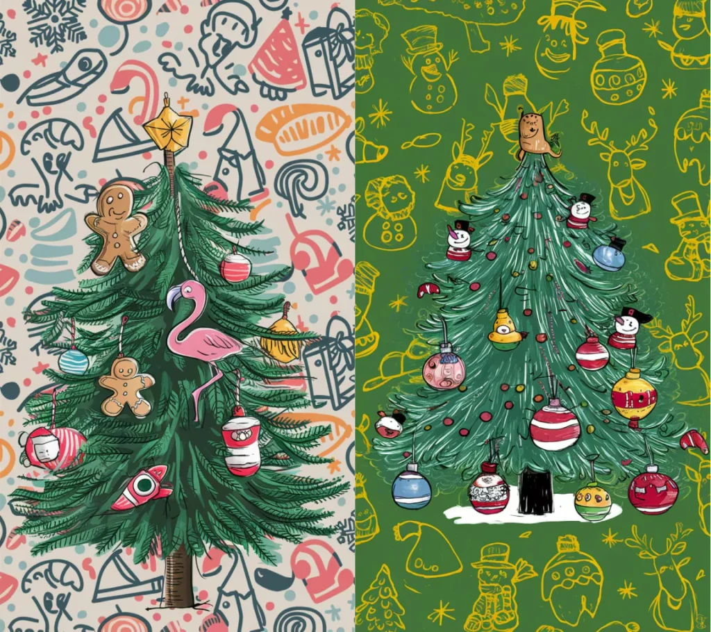 Glowing Christmas Tree