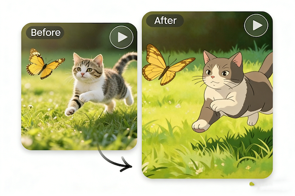 Adorable Pet Anime Clips