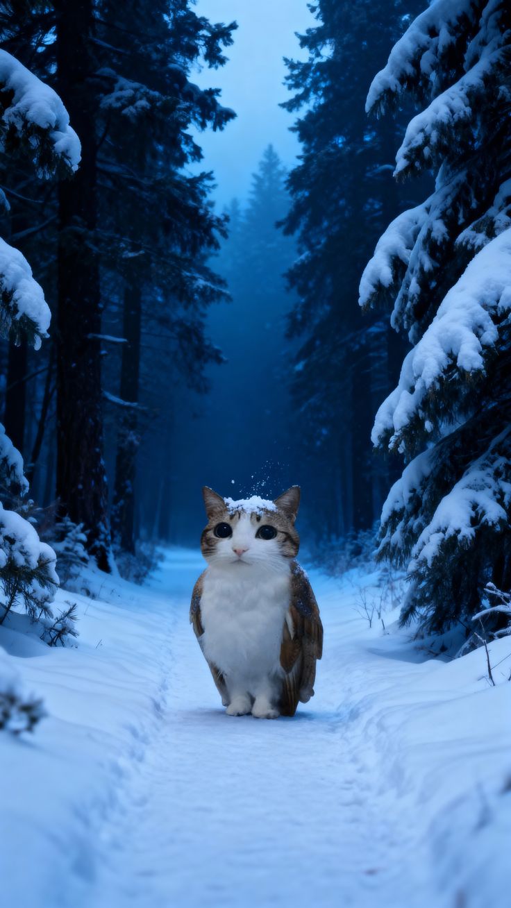 Animal Winter Clips