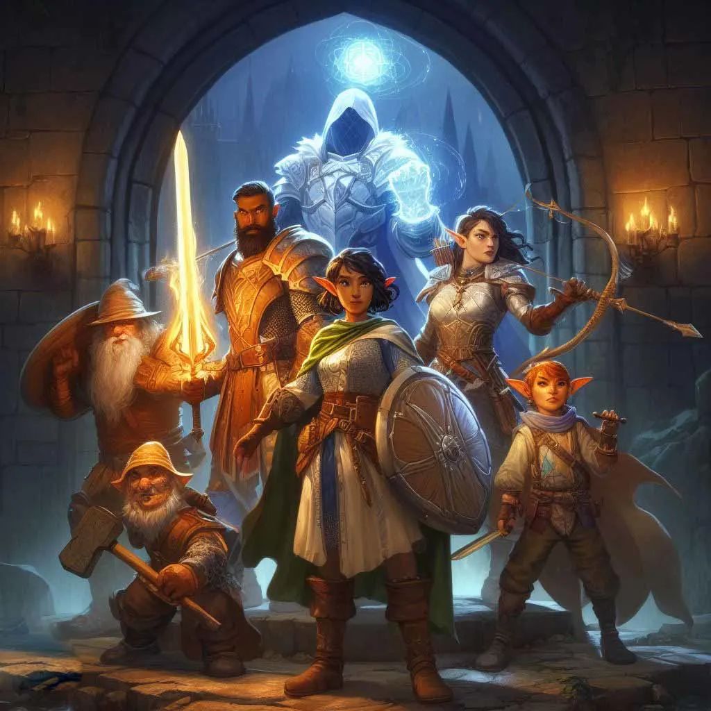 Dungeons & Dragons-Style OC
