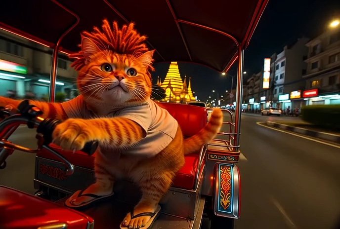 AI Cat Video