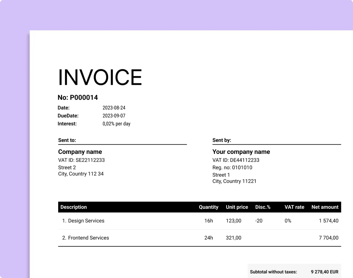 Customizable Professional Templates
