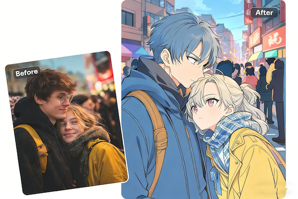 A Natural Balance Between Realism and Anime Expression