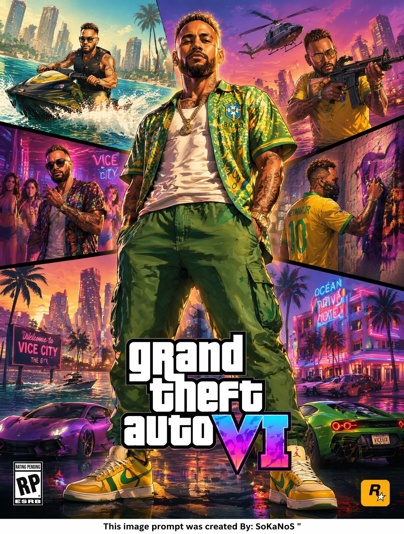 Convert this image into a 3:4 official GTA VI-style game ...