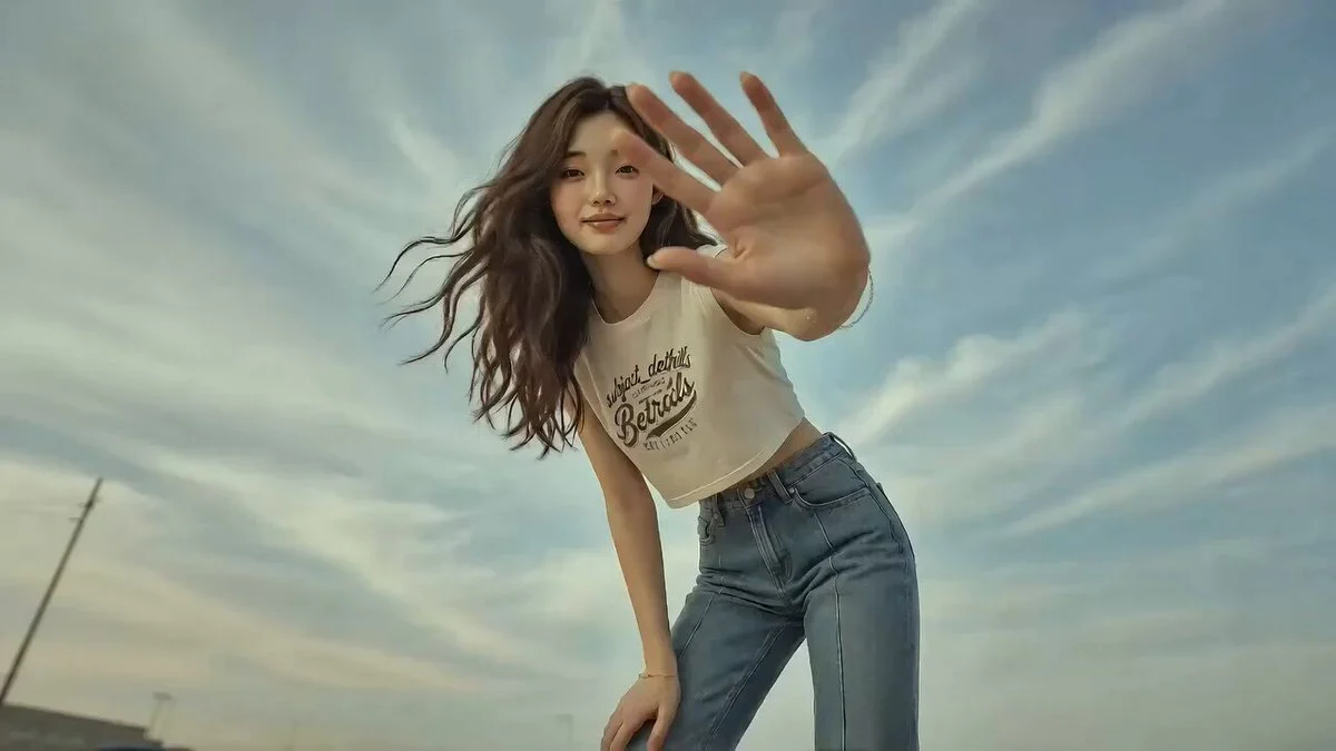A cinematic lifestyle fashion video featuring a beautiful...