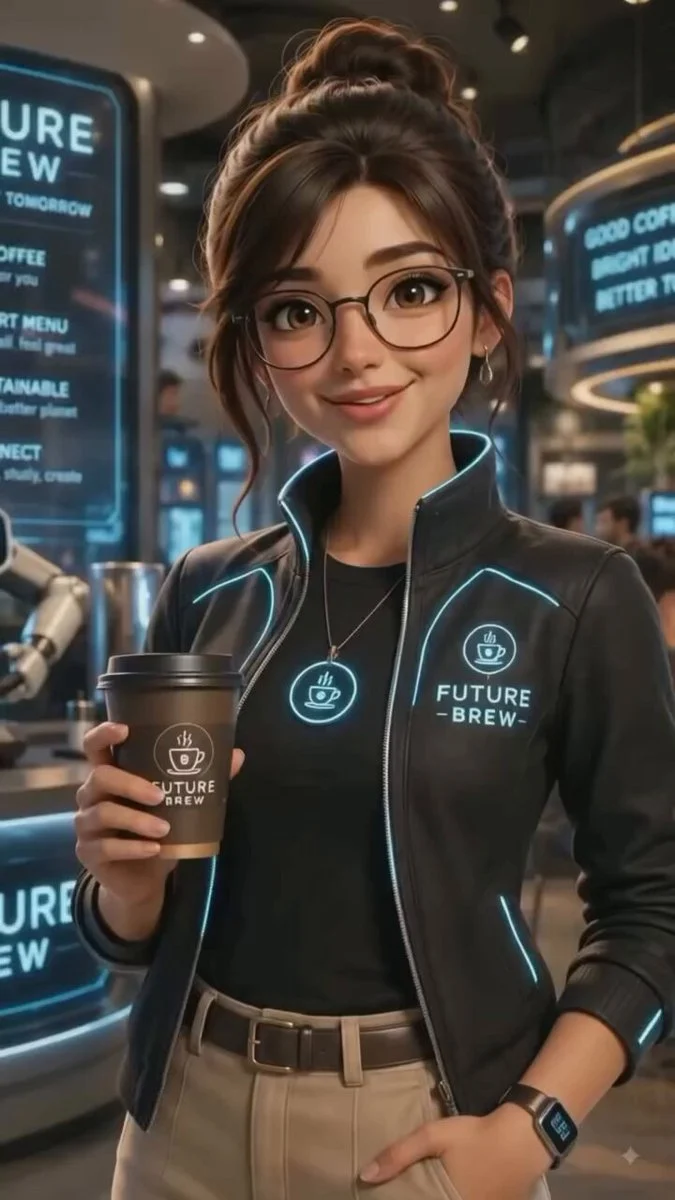 Cinematic, 3D animated style, ultra-realistic textures. A...
